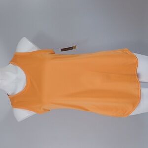 Tek Gear 'workout gear' orange tank top. Sleeveless activewear.  Medium. NWT